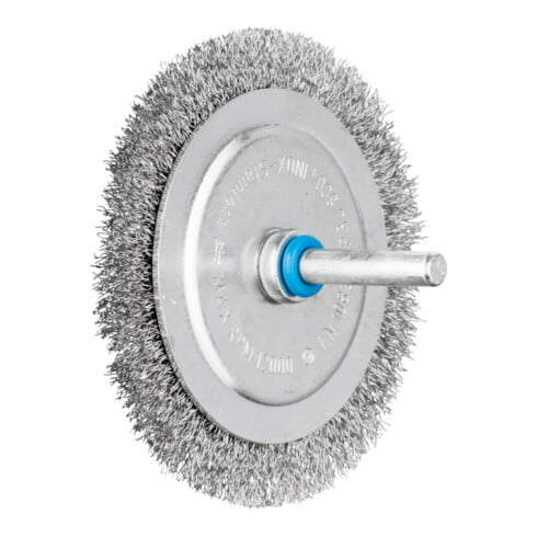 PFERD Brosses plates sur tige, non torsadées RBU 8004/6 INOX 0,20