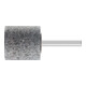 PFERD CAST EDGE Schleifstift Zylinder Ø 32x32 mm Schaft-Ø 6 mm SIC24 für Grau-und Sphäroguss-1