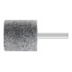 PFERD CAST EDGE Schleifstift Zylinder Ø 40x40mm Schaft-Ø 8 mm SIC24 für Grau-und Sphäroguss-1