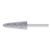 PFERD CAST Schleifstift Kegel Ø 16x45 mm Schaft-Ø 6 mm A46 für Grau-und Sphäroguss