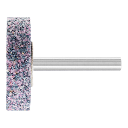 PFERD CAST Schleifstift Zylinder Ø 40x13 mm Schaft-Ø 6 mm A30 für Grau-und Sphäroguss