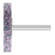 PFERD CAST Schleifstift Zylinder Ø 50x8 mm Schaft-Ø 6 mm A30 für Grau-und Sphäroguss-1