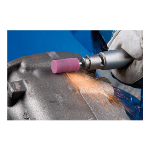 PFERD CAST STEEL Schleifstift Zylinder Ø 20x40mm Schaft-Ø 6 mm A30 für Stahlguss