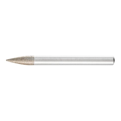 PFERD CBN-Schleifst. Spitzbog.-Ø 6x18 mm Schaft-Ø 6 mm B126 (mit.) z. Gravur/Schleifen kl. Öffnungen