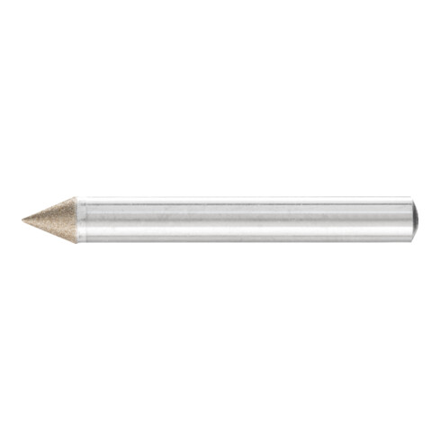 PFERD CBN-Schleifstift Spitzkegel Ø 6x45° Schaft-Ø 6 mm B64 (fein) zum Anfasen/Entgraten/Senken