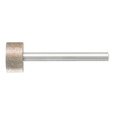 PFERD CBN-Schleifstift Zyl. Ø 18,0mm Schaft-Ø 6 mm B126 (mit.) zum Schleifen von Bohrungen/Radien