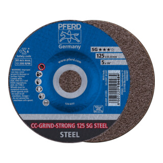 PFERD CC-GRIND (inkl. SOLID, FLEX, STRONG) CC-GRIND-STRONG 125 SG STEEL