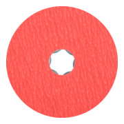 Disque fibre à grain céramique PFERD COMBICLICK CO-COOL36 pour acier inoxydable