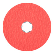 Disque fibre à grain céramique PFERD COMBICLICK CO-COOL36 pour acier inoxydable