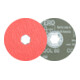PFERD COMBICLICK Disque fibre à grain céramique D 100 mm CO-COOL80 pour acier inoxydable