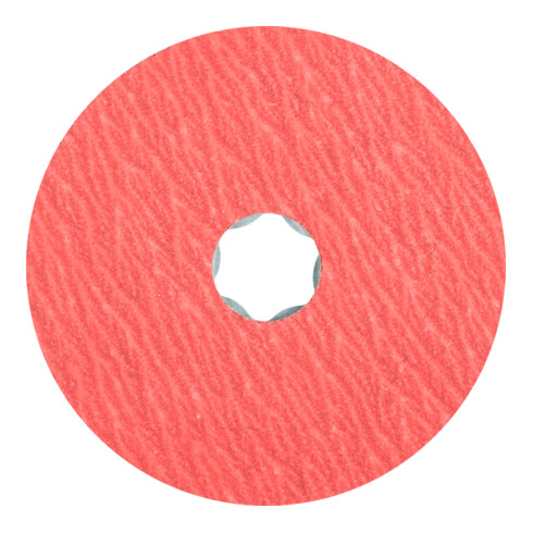 Disque fibre à grain céramique PFERD COMBICLICK CO-COOL36 pour acier inoxydable