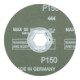 PFERD COMBICLICK Disque fibre corindon D 115 mm A-COOL150 pour acier inoxydable