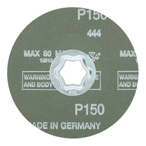 Disque fibre corindon PFERD COMBICLICK A-COOL60 pour acier inoxydable