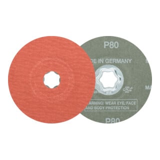 PFERD TOOLS Disque en fibre Combiclick A-COOL60 corindon pour acier inoxydable