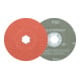 PFERD COMBICLICK Disque fibre corindon D 115 mm A-COOL80 pour acier inoxydable
