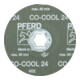 PFERD COMBICLICK Keramikkorn Fiberscheibe Ø 125 mm CO-COOL24 für Edelstahl-2