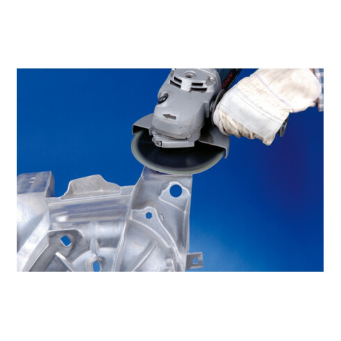 PFERD COMBICLICK Keramikkorn Fiberscheibe Ø 125 mm CO-COOL24 für Edelstahl