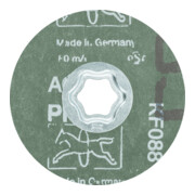 PFERD TOOLS COMBICLICK Korund Fiberscheibe A50 für universelle Anwendungen-3