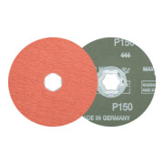 PFERD TOOLS COMBICLICK Korund Fiberscheibe A-COOL60 für Edelstahl