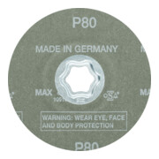 PFERD TOOLS COMBICLICK Korund Fiberscheibe A-COOL60 für Edelstahl-4