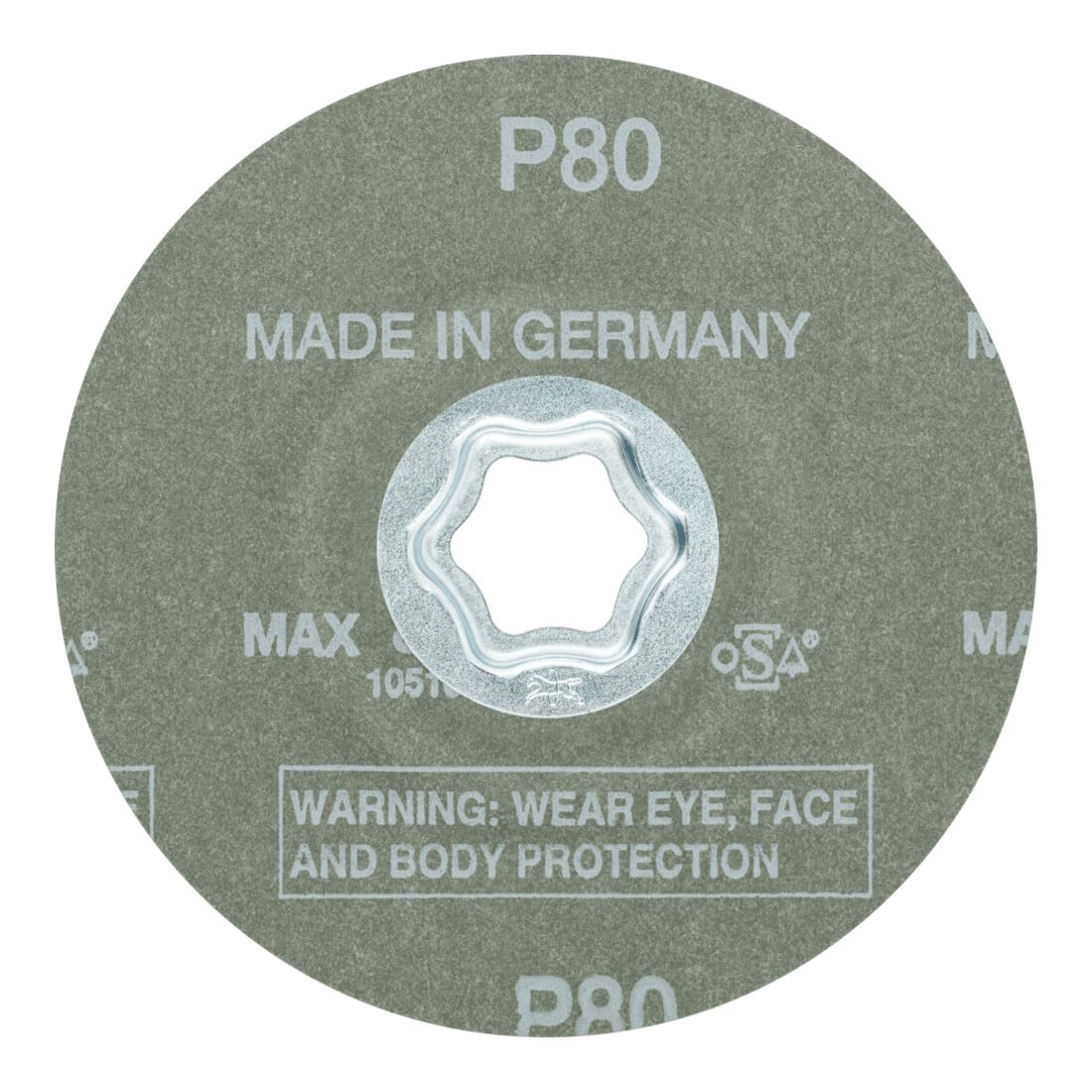 PFERD TOOLS COMBICLICK Korund Fiberscheibe A-COOL60 für Edelstahl