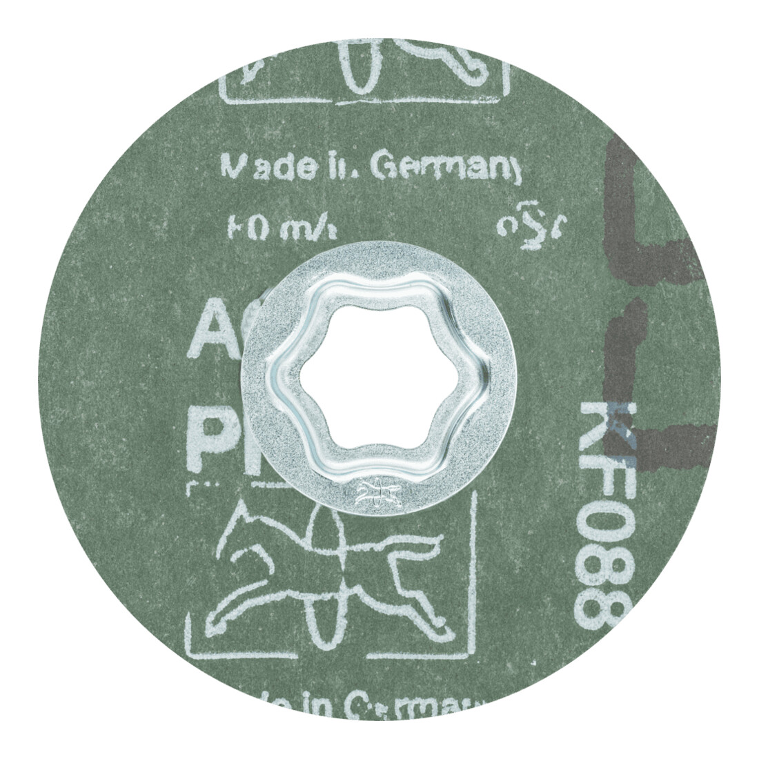 PFERD TOOLS COMBICLICK Korund Fiberscheibe A50 für universelle Anwendungen
