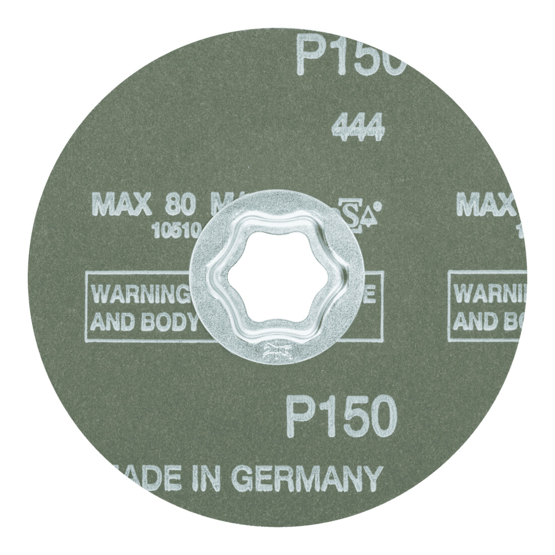 PFERD TOOLS COMBICLICK Korund Fiberscheibe A-COOL60 für Edelstahl
