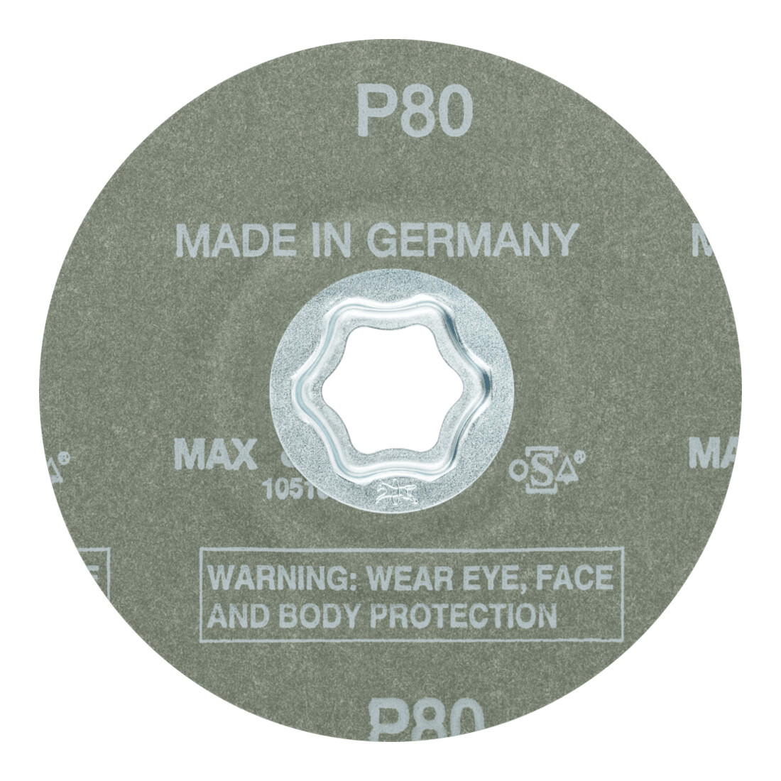 PFERD TOOLS COMBICLICK Korund Fiberscheibe A-COOL60 für Edelstahl