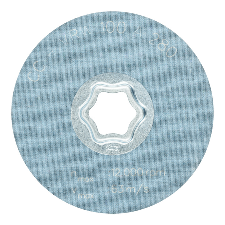 PFERD COMBICLICK rondelle souple en non-tissé CC D 100 mm A280 pour nettoyer et satiner