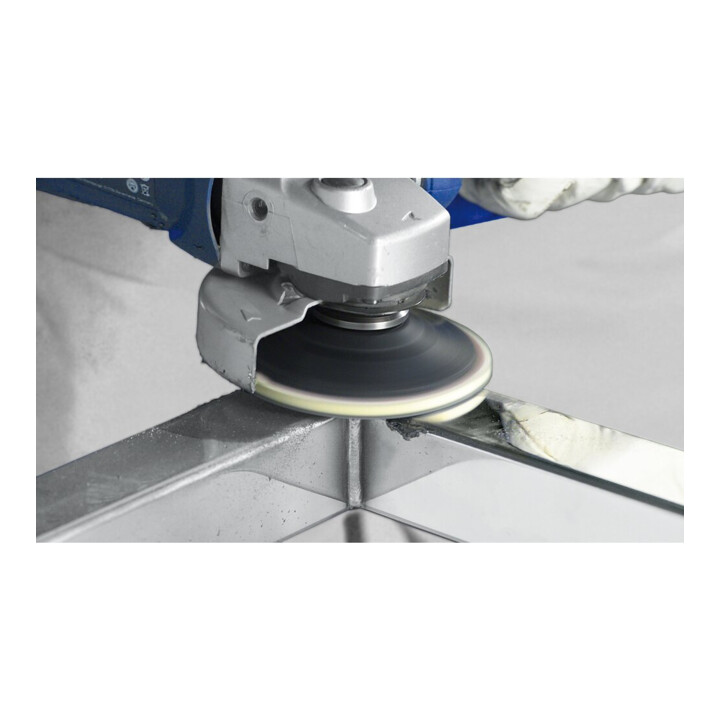 PFERD COMBICLICK Rondelles de feutre CC-FR D 100 mm pour le prépolissage et le polissage haute brillance