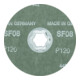 Disque fibre PFERD COMBICLICK SiC SIC36 pour métaux non ferreux durs-3