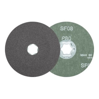 Disque fibre PFERD COMBICLICK SiC SIC36 pour métaux non ferreux durs