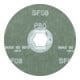 Disque fibre PFERD COMBICLICK SiC SIC36 pour métaux non ferreux durs-4