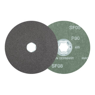 Disque fibre PFERD COMBICLICK SiC SIC36 pour métaux non ferreux durs