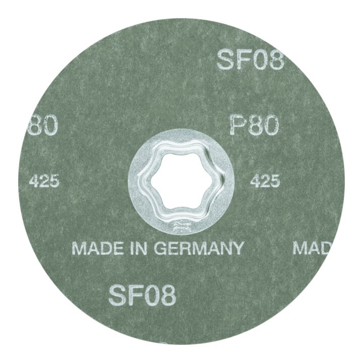 PFERD COMBICLICK SiC Disque fibre D 125 mm SIC80 pour métaux durs non ferreux