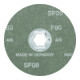 PFERD COMBICLICK SiC Disque fibre D 125 mm SIC80 pour métaux durs non ferreux