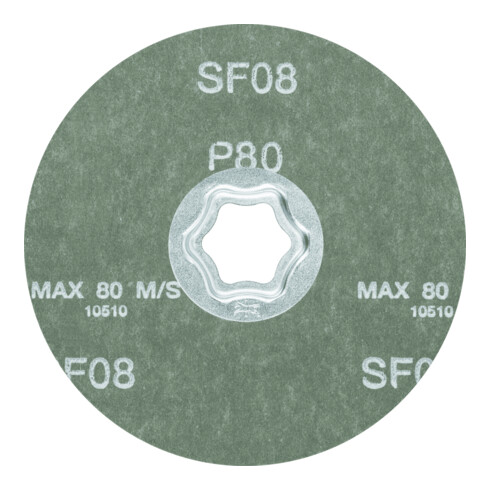 PFERD TOOLS COMBICLICK SiC Fiberscheibe SIC36 für harte NE Metalle