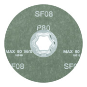PFERD TOOLS COMBICLICK SiC Fiberscheibe SIC36 für harte NE Metalle-4