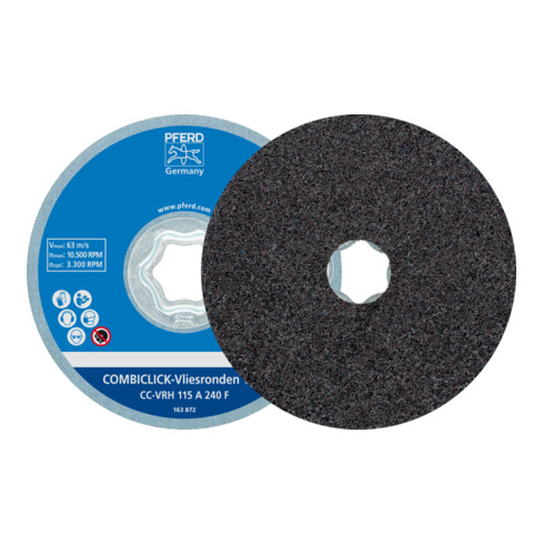 PFERD COMBICLICK Vliesronde CC-VRH