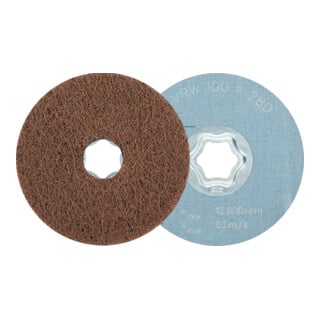 PFERD TOOLS COMBICLICK weiche Vliesronde CC Ø 100mm