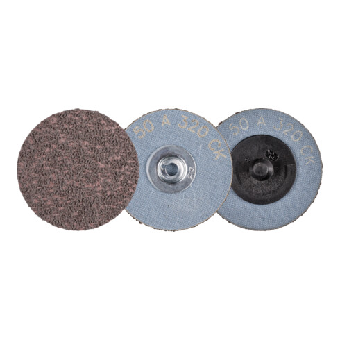 PFERD COMBIDISC Compactkorn Schleifblatt CD Ø 75 mm A400 CK für Feinschliff