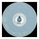 Pferd COMBIDISC Feuille abrasive 75 mm K120 Céramique-2