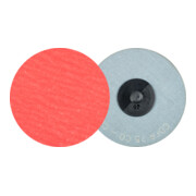 PFERD COMBIDISC Keramikkorn Mini-Fiberscheibe CDFR Ø 75 mm CO-COOL80 für Stahl und Edelstahl
