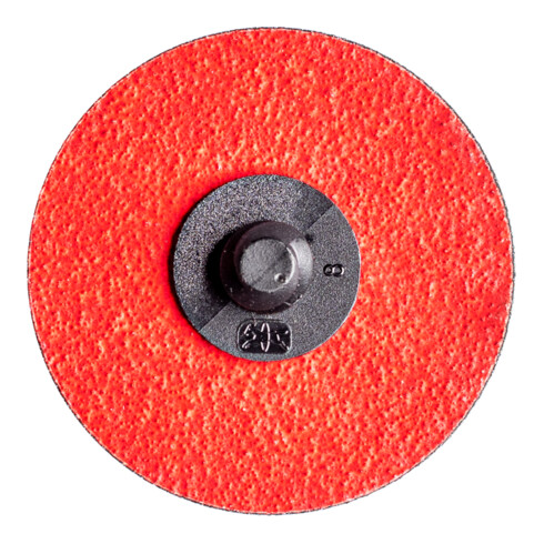 PFERD COMBIDISC Keramikkorn Mini-Fiberscheibe CDFR Ø 38 mm CO-COOL80 für rückseitiges Schleifen