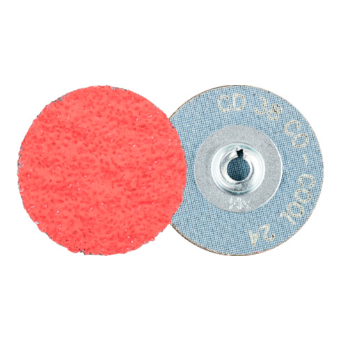 PFERD COMBIDISC Keramikkorn Schleifblatt CD Ø 38 mm CO-COOL24 für Stahl und Edelstahl