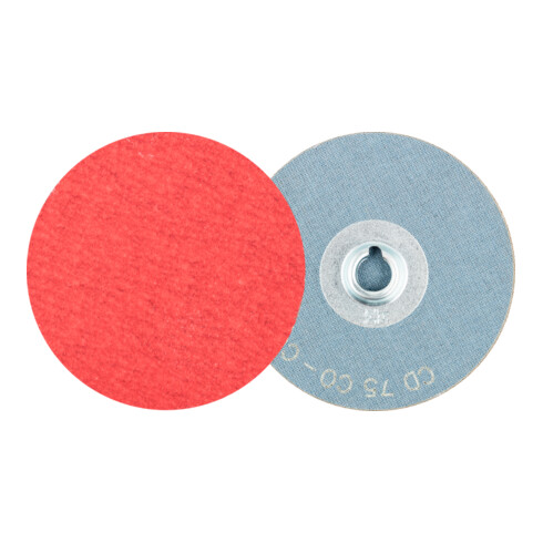 PFERD COMBIDISC Keramikkorn Schleifblatt CD Ø 75 mm CO-COOL120 für Stahl und Edelstahl