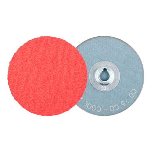 PFERD COMBIDISC Keramikkorn Schleifblatt CD Ø 75 mm CO-COOL24 für Stahl und Edelstahl