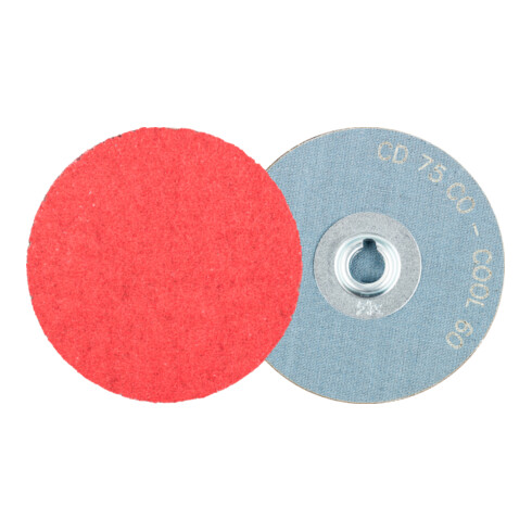 PFERD COMBIDISC Keramikkorn Schleifblatt CD Ø 75 mm CO-COOL60 für Stahl und Edelstahl