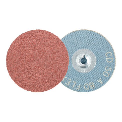 PFERD COMBIDISC Korund Schleifblatt CD Ø 50mm A80 FLEX für Werkzeug-und Formenbau