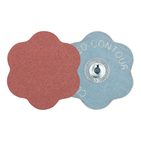 PFERD COMBIDISC Korund Schleifblatt CD Ø 60mm A180 CONTOUR für Konturen